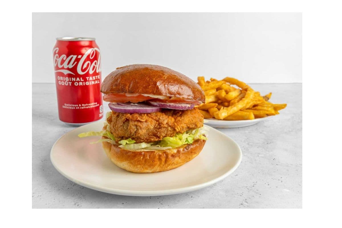 Crispy Chicken Burger Combo