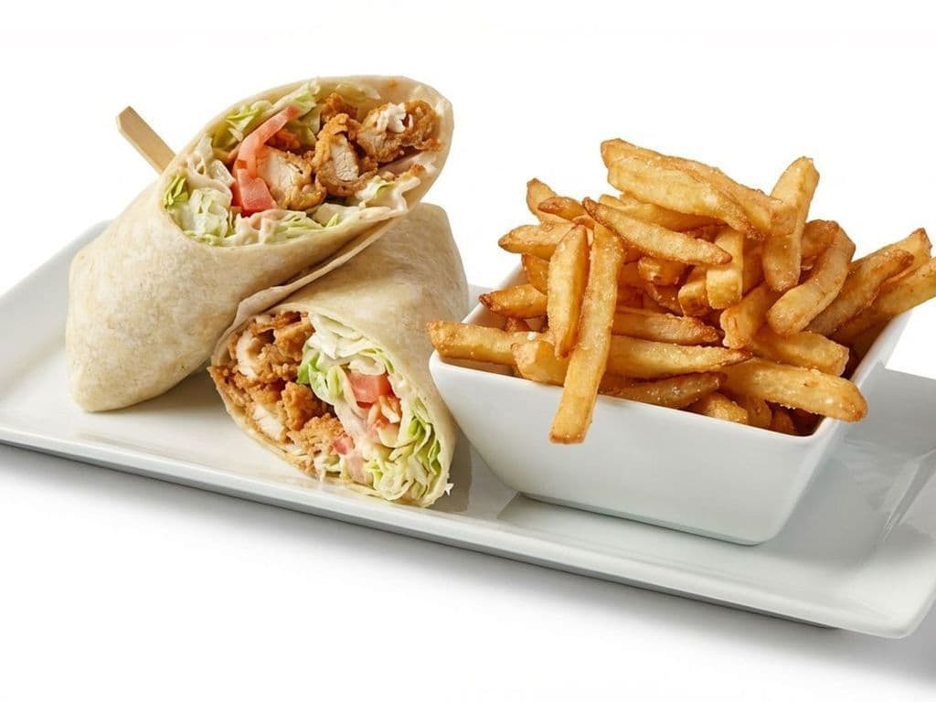 Broaster Chicken Crunch Wrap