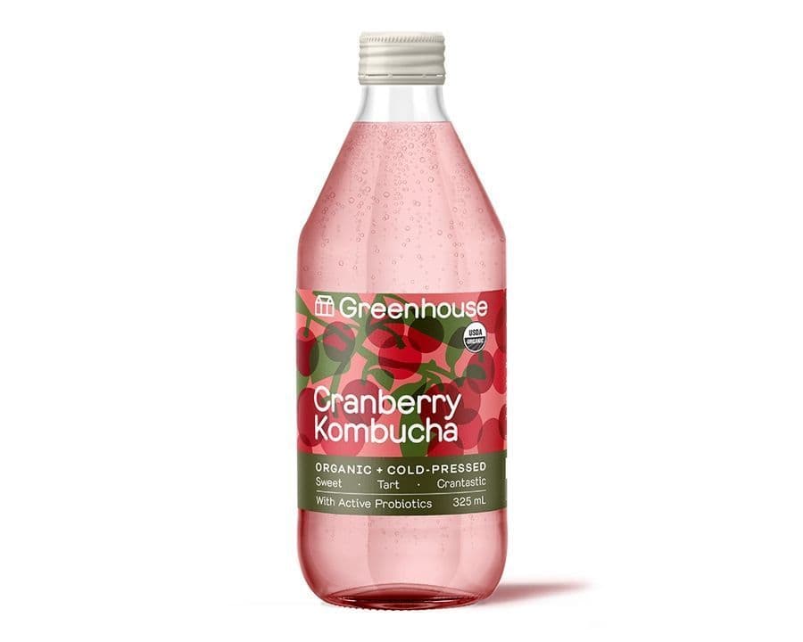 Greenhouse Cranberry Kombucha