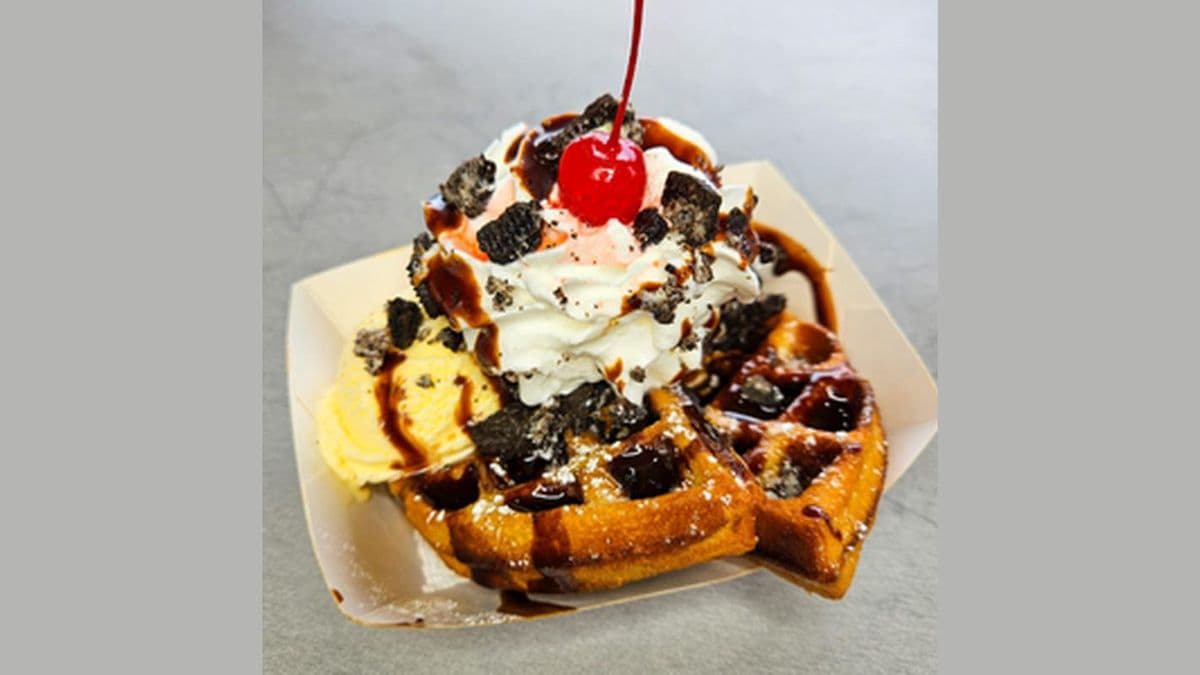 Waffle Sundae