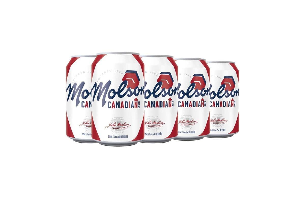 Molson Canadian Lager Beer 8 CANS (8 x 355ml)