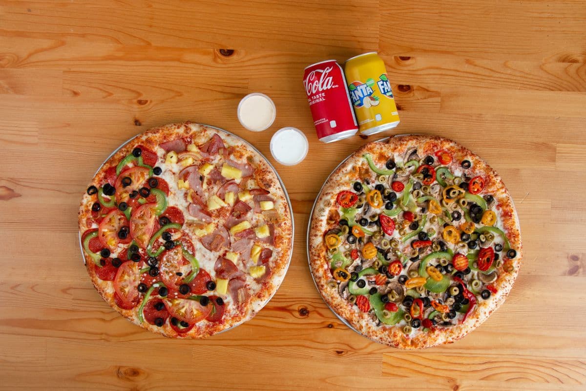 18" Extra Large Double Pizza Combo