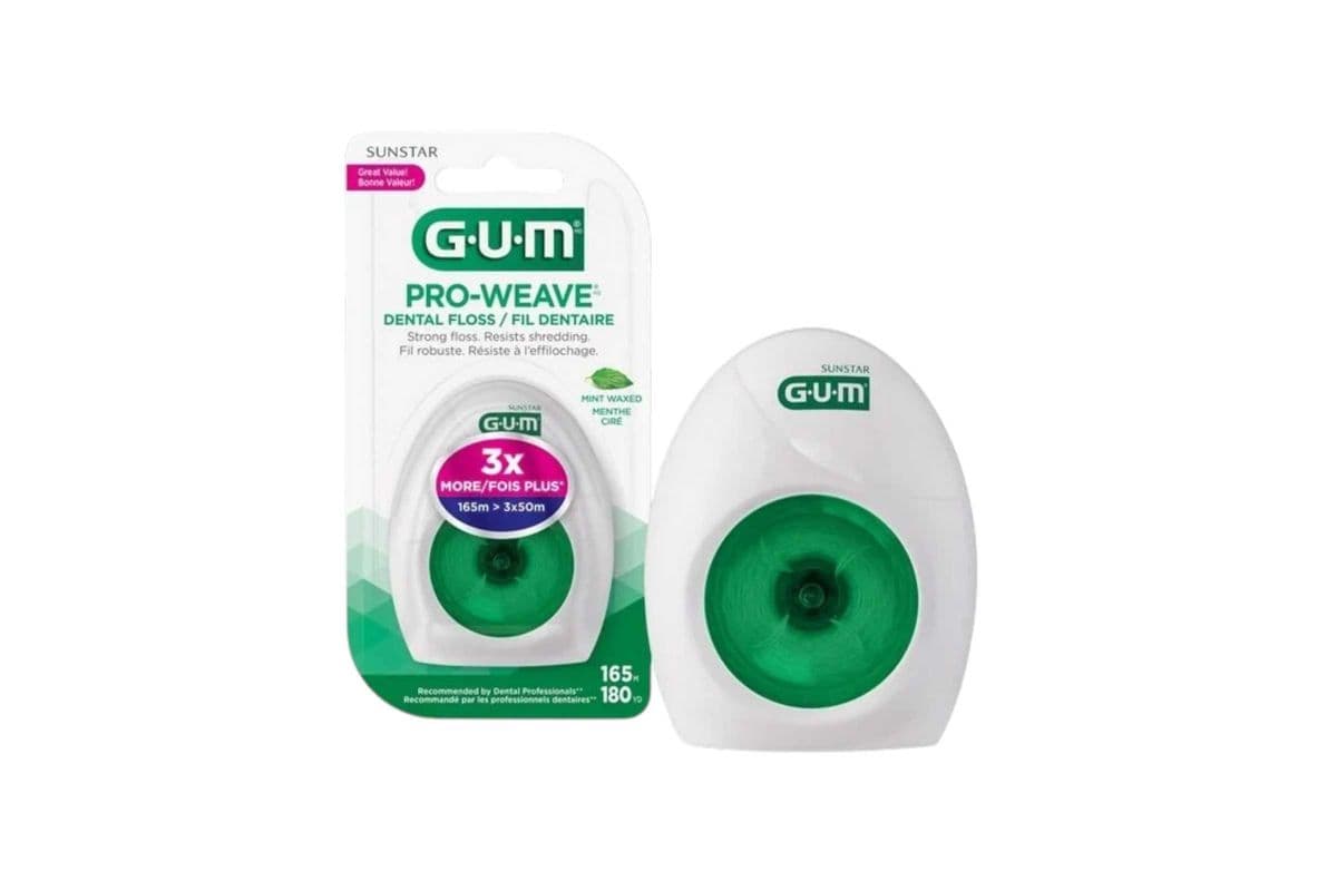 GUM Pro Weave Dental Floss (165m)