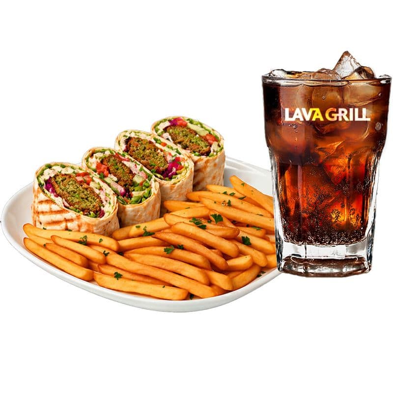 Falafel Wrap Combo