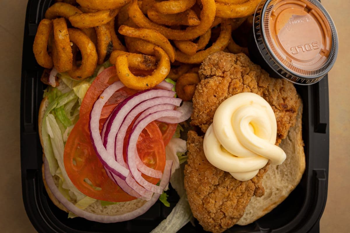 Crispy Chicken Burger