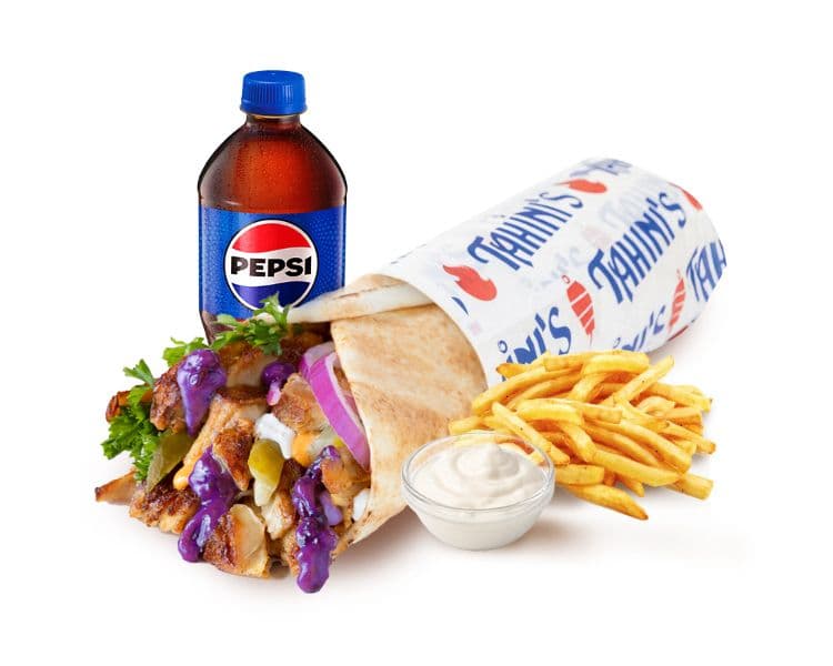 011: Blueberry Flame Shawarma Meal