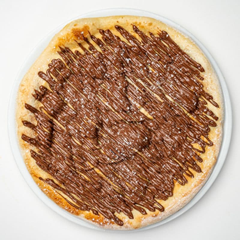 Pizza au nutella