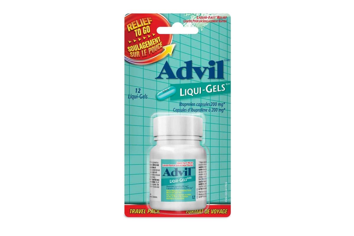 Advil Liqui-Gels Relif To Go (12 Capsules)