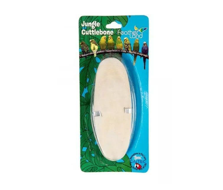 HERO BIRD Cuttle Bone, Single 5" with cage clip