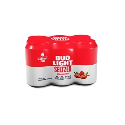 Bud Light Strawberry Seltzer (6 Pack)