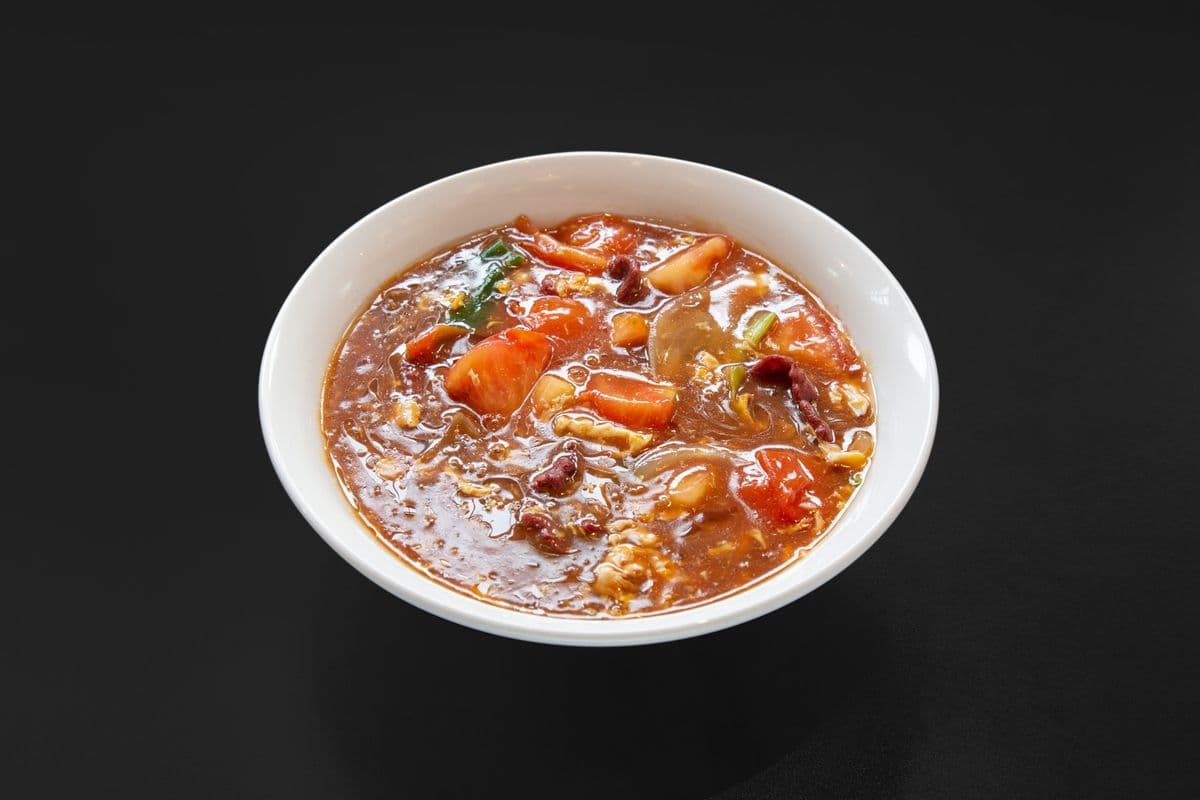Beef and Tomato Stew On Rice 滑蛋番茄牛肉飯燴