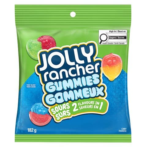 Jolly Rancher Misfits Gummies Sours 182g