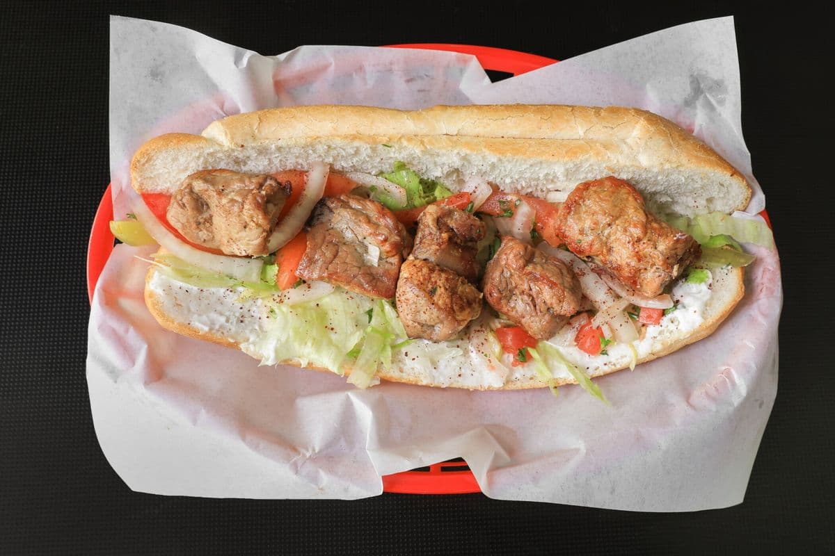 Sandwich à l'agneau