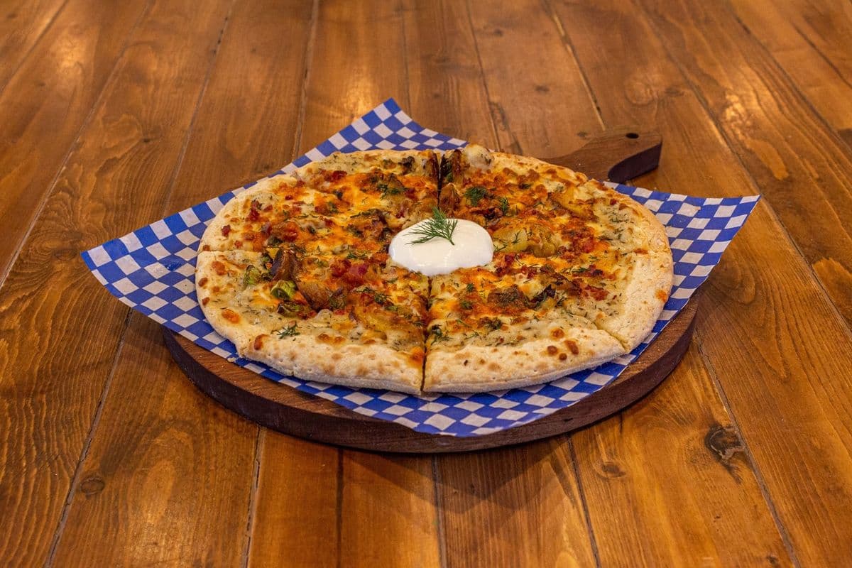 Spicy Pierogi Pizza