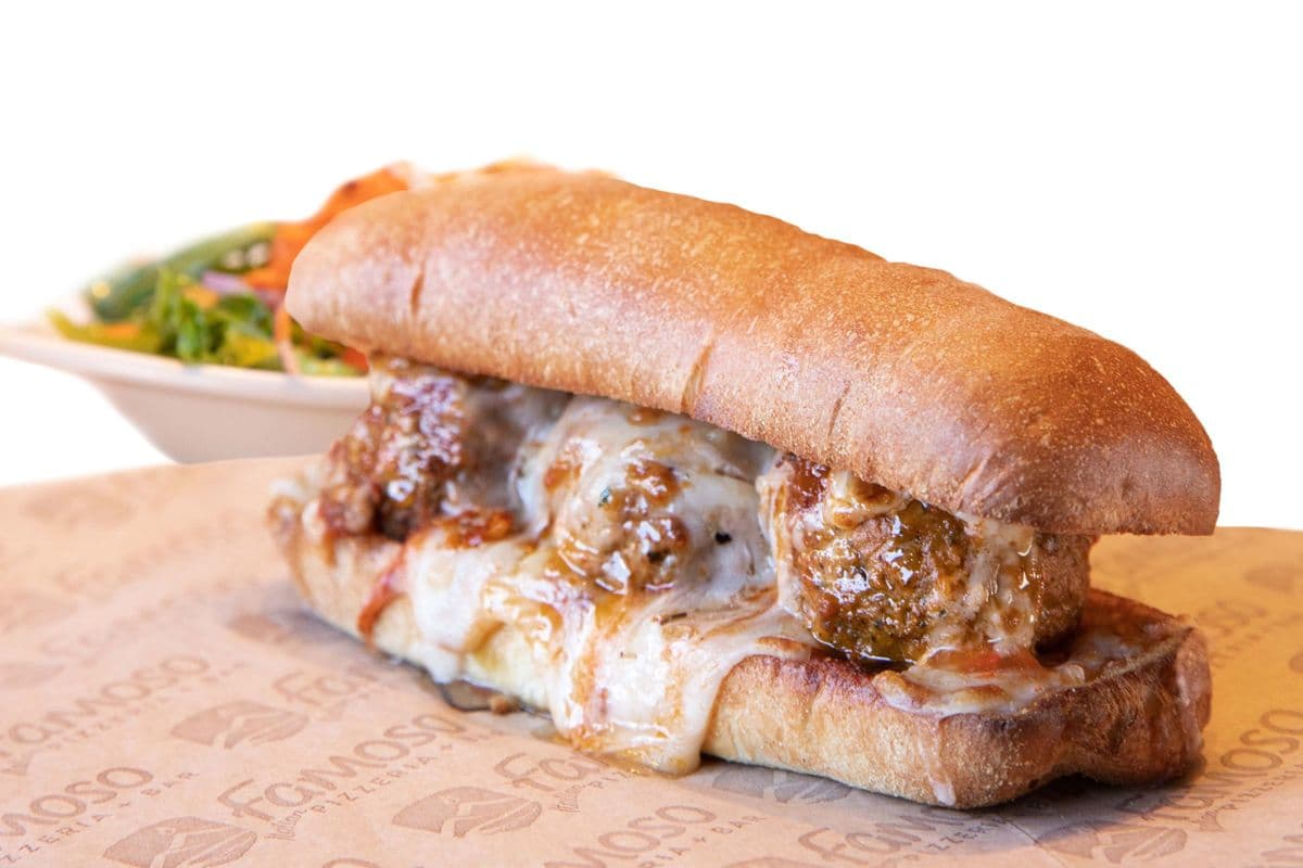 Meatball Hero Sandwich