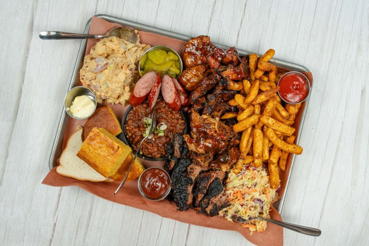 BBQ Family-Style for Four Peeps
