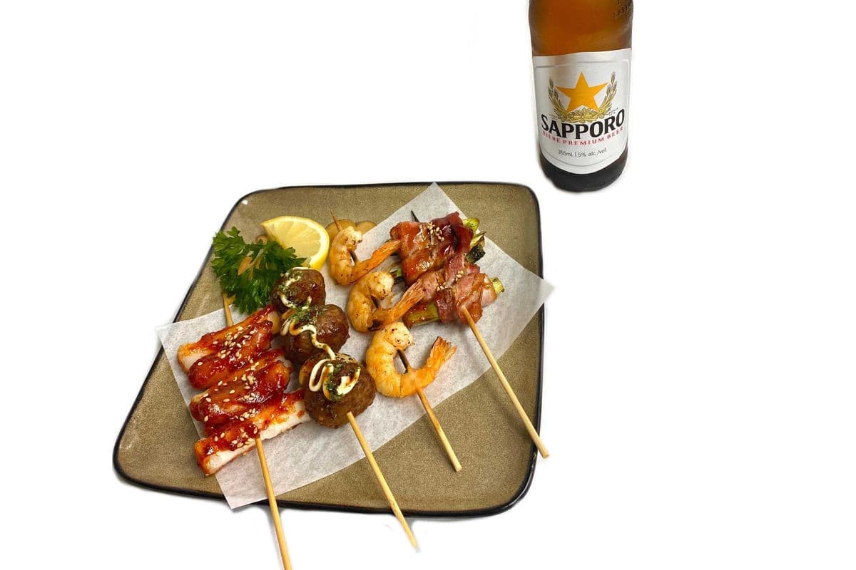 Takano skewer set (4 skewers)