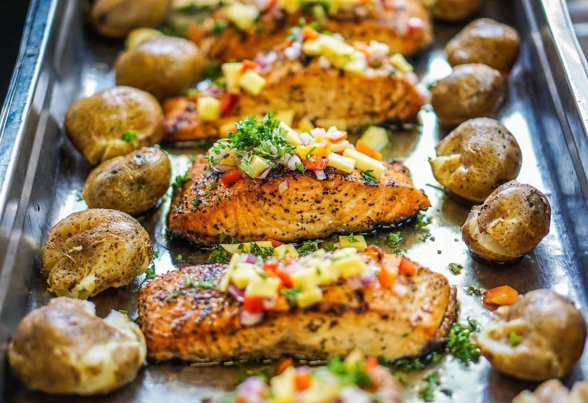 Fresh BBQ Salmon