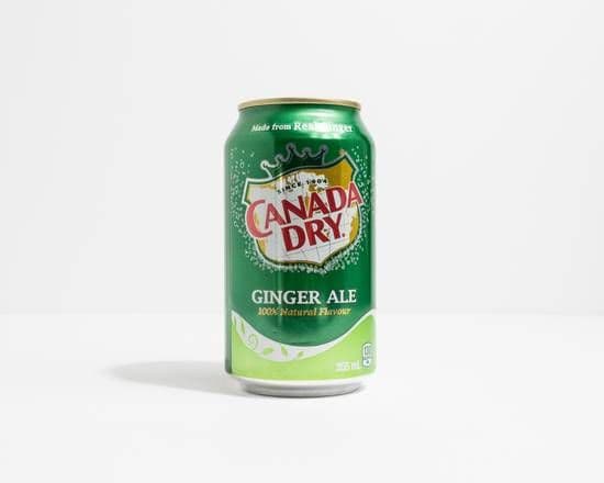 Soda au gingembre Canada Dry / Canada Dry Ginger Ale (355 ml Can)