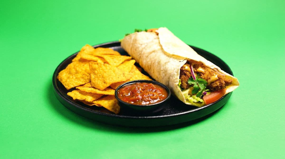 Crunchy Chicken Breast Wrap