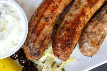 Loukaniko grillé / Grilled Loukaniko