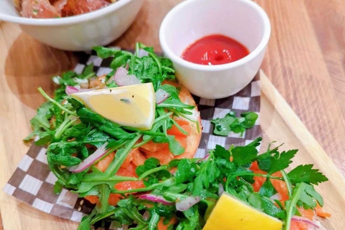 Smoked Salmon Bagel