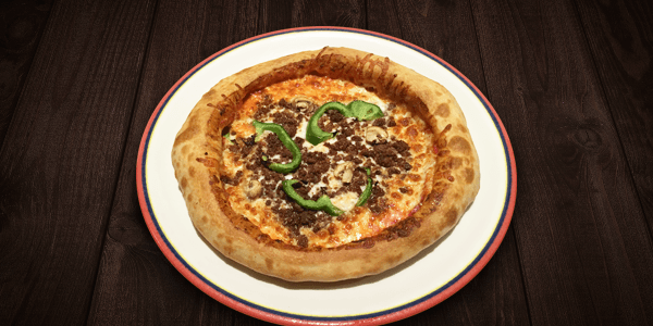 Pizza bifteck haché / Minced Steak Pizza