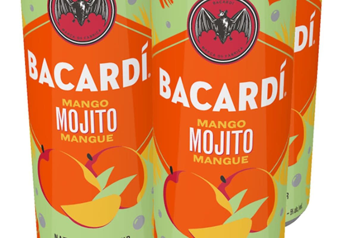 BACARDI MANGO MOJITO - 4 PACK (1 x 4x355 ML)