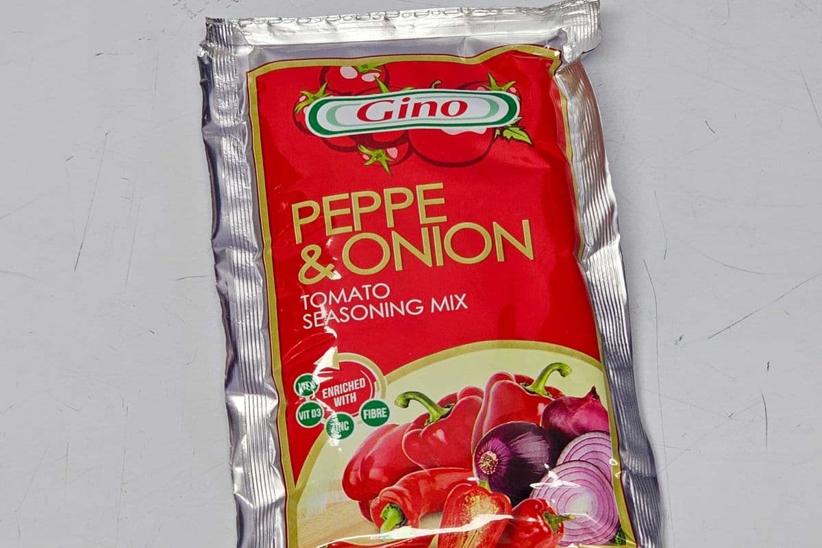 Gino Pepper and Onion Tomato Seasoning Mix