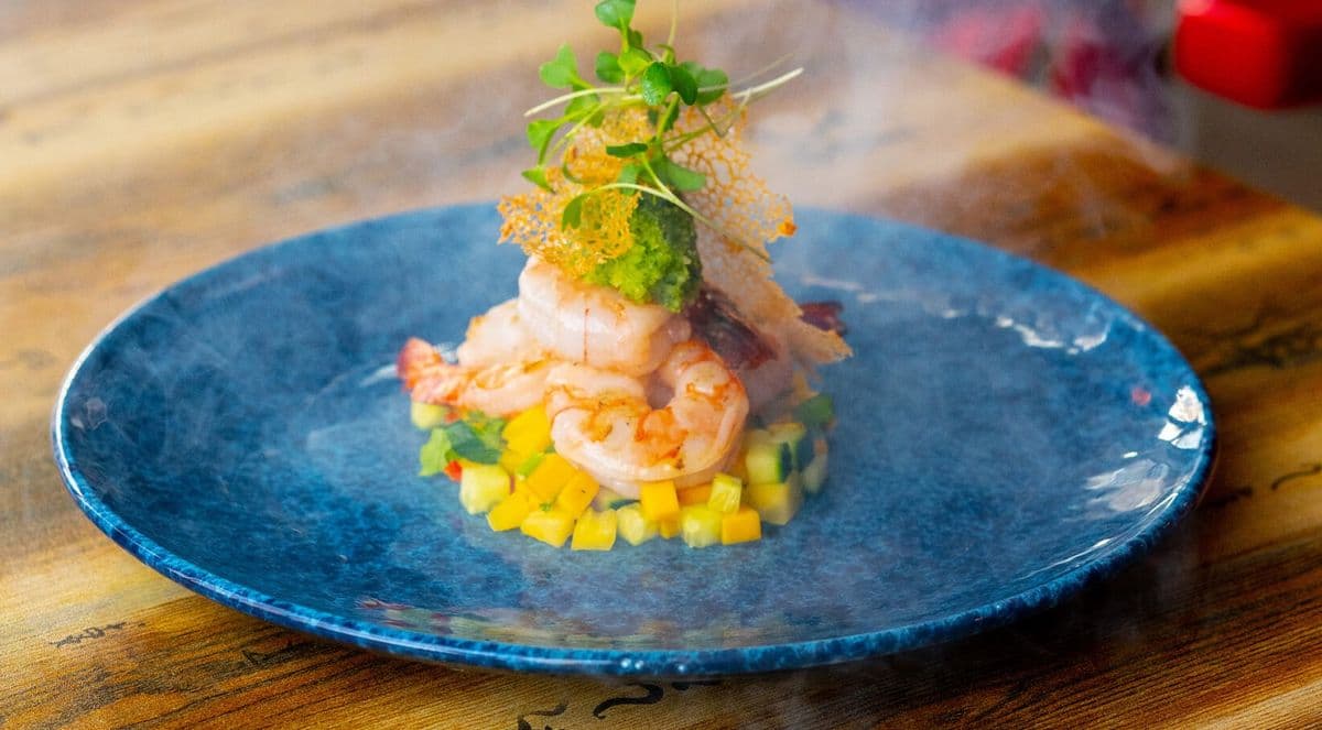 Smoked Shrimp Ceviche