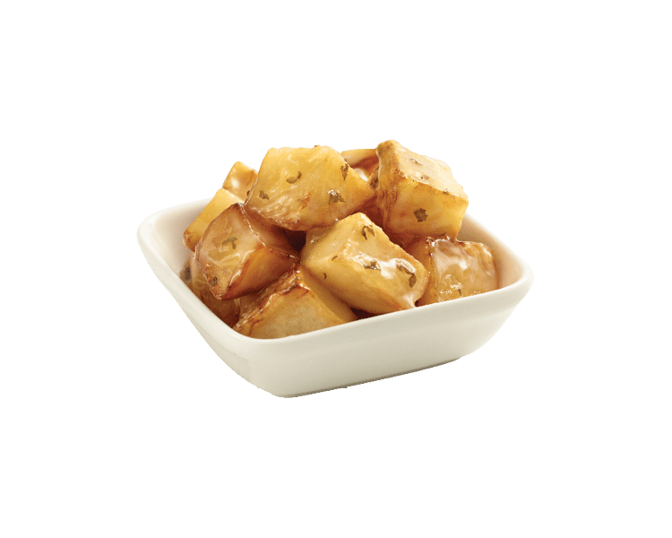 Glazed Garlic Potatoes