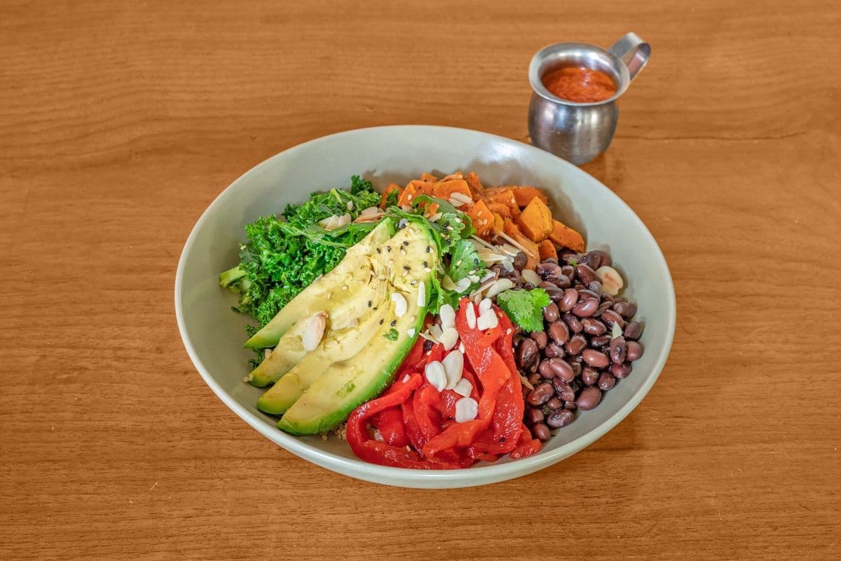 Roasted Red Pepper Quinoa Bowl