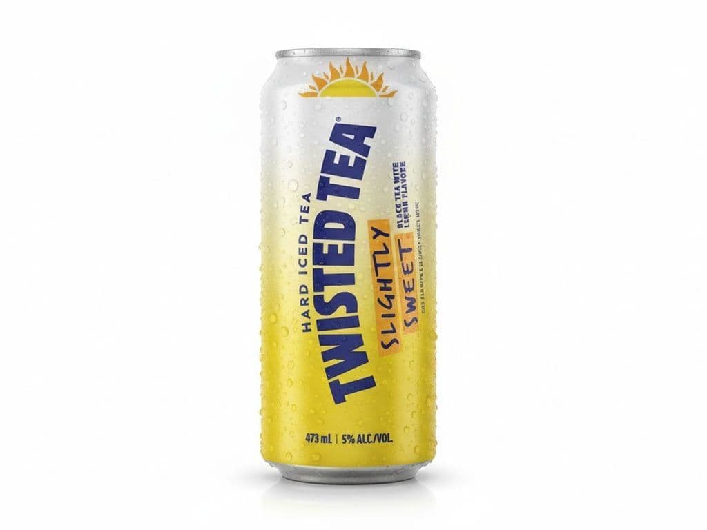 Twisted Tea - Slightly Sweet, Individual 473ml beer can (5.0% ABV)
