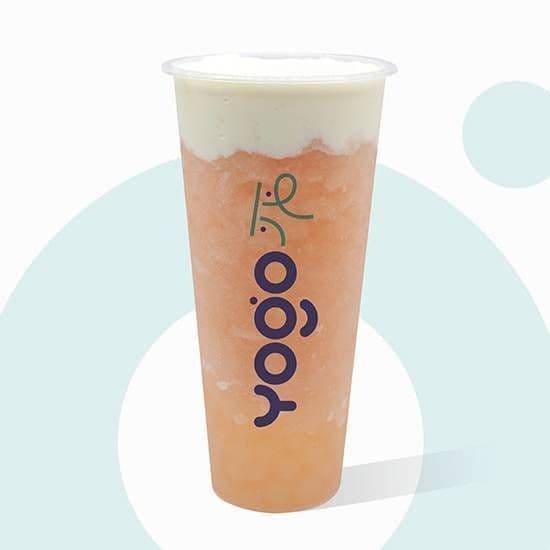 Peach Lychee W/ Yogurt Foam