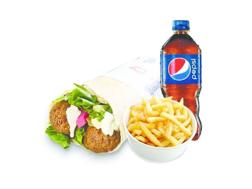 Falafel Wrap Combo