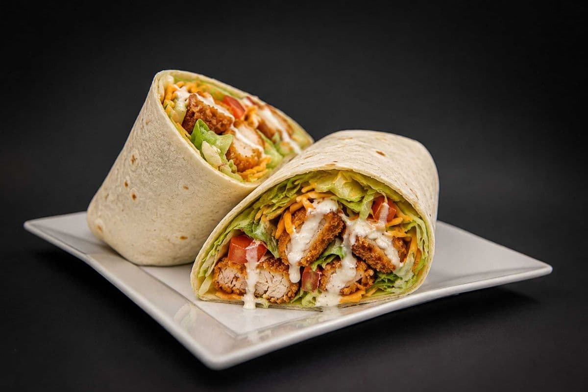 1. Crispy Chicken Ranch Wrap