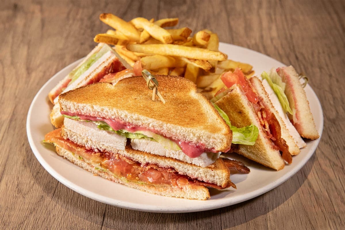 Turkey, Bacon and Cranberry Clubhouse