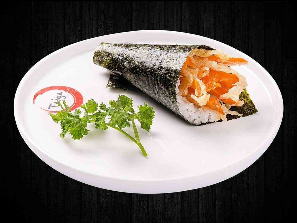 Yam Tempura Hand Roll