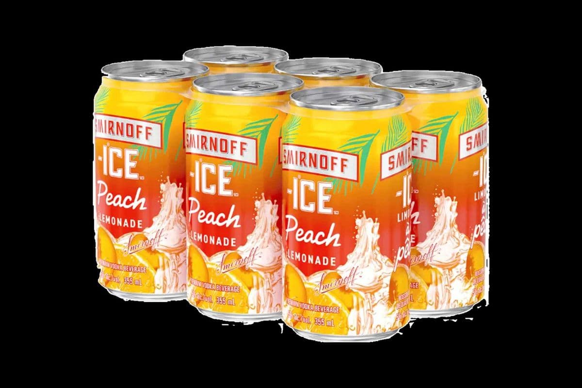 SMIRNOFF ICE PEACH LEMONADE (6 x 355ML CANS) (6 x 355ML)