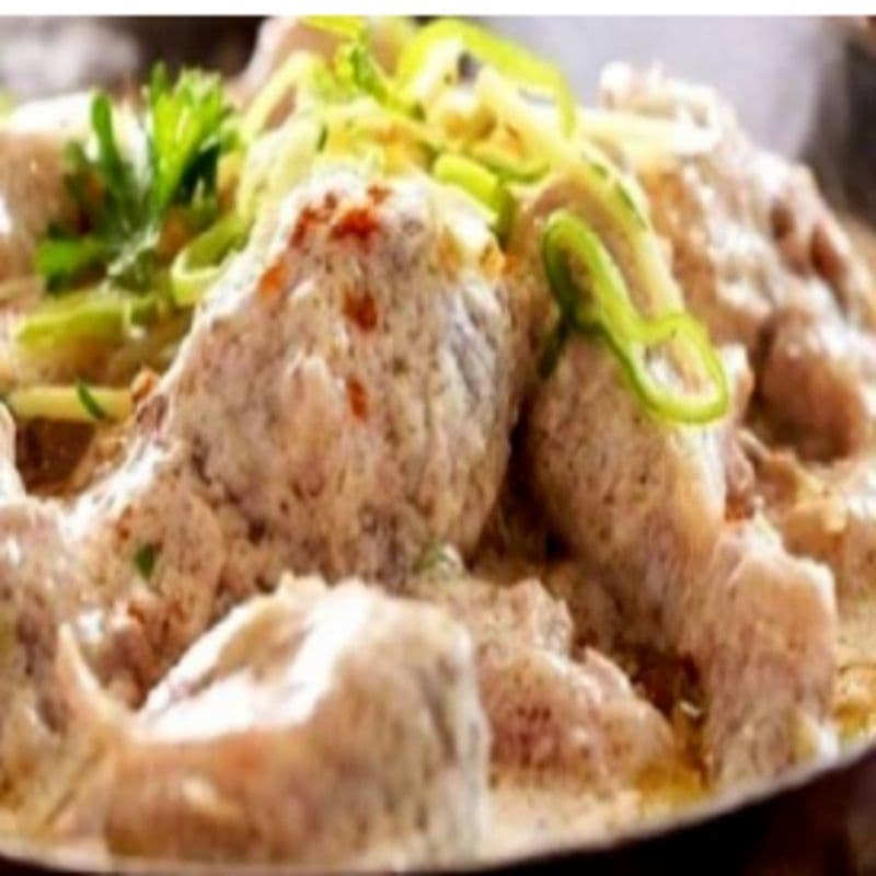 Chicken White Karahi