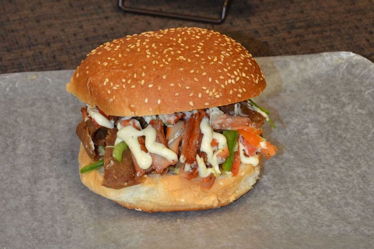 Mixed Donair Burger