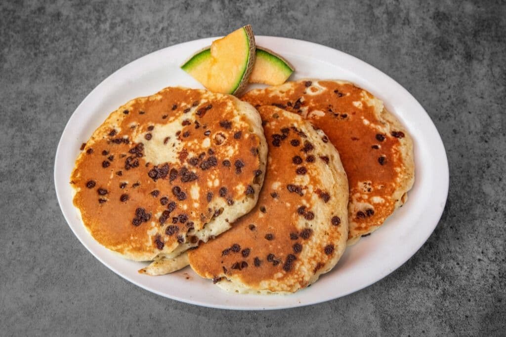 Chocolate Chip Pancakes (3 pcs)