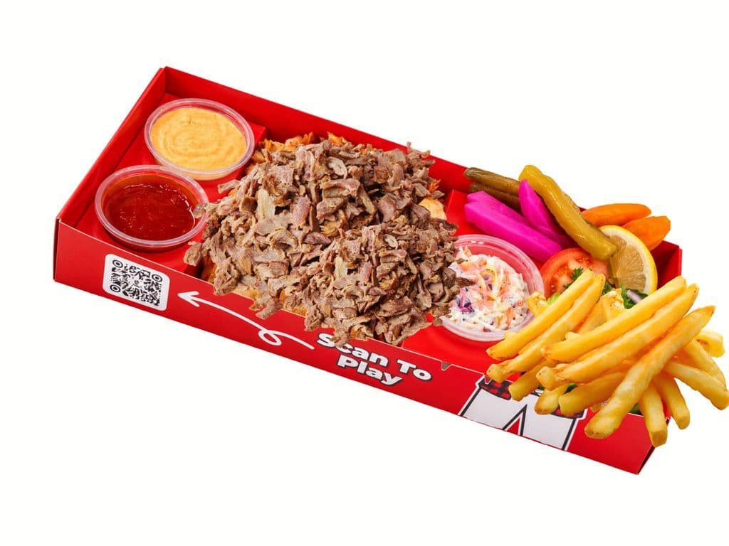Beef Plate Rice/Fries