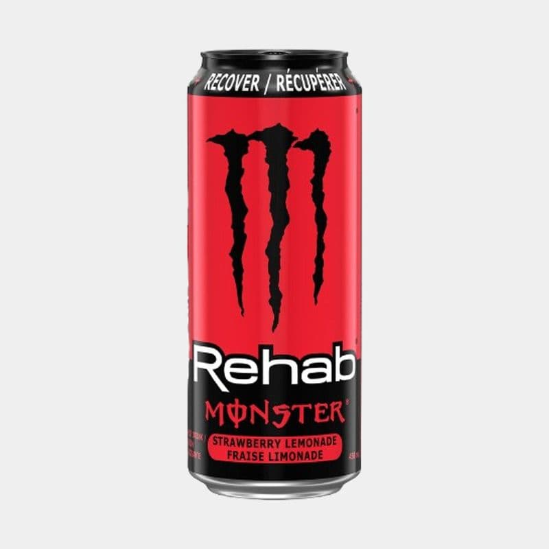 Monster Rehab Straw Lemonade