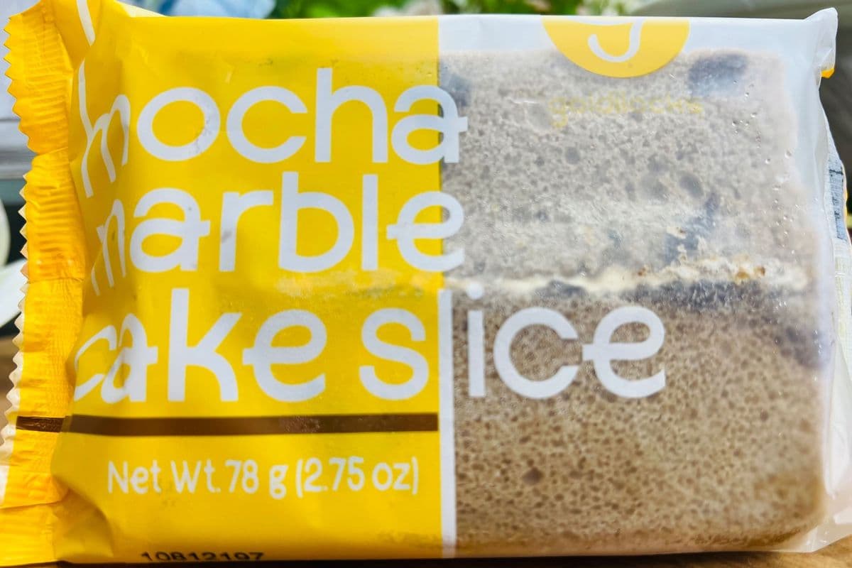 Goldilocks - Mocha Marble Cake Slice
