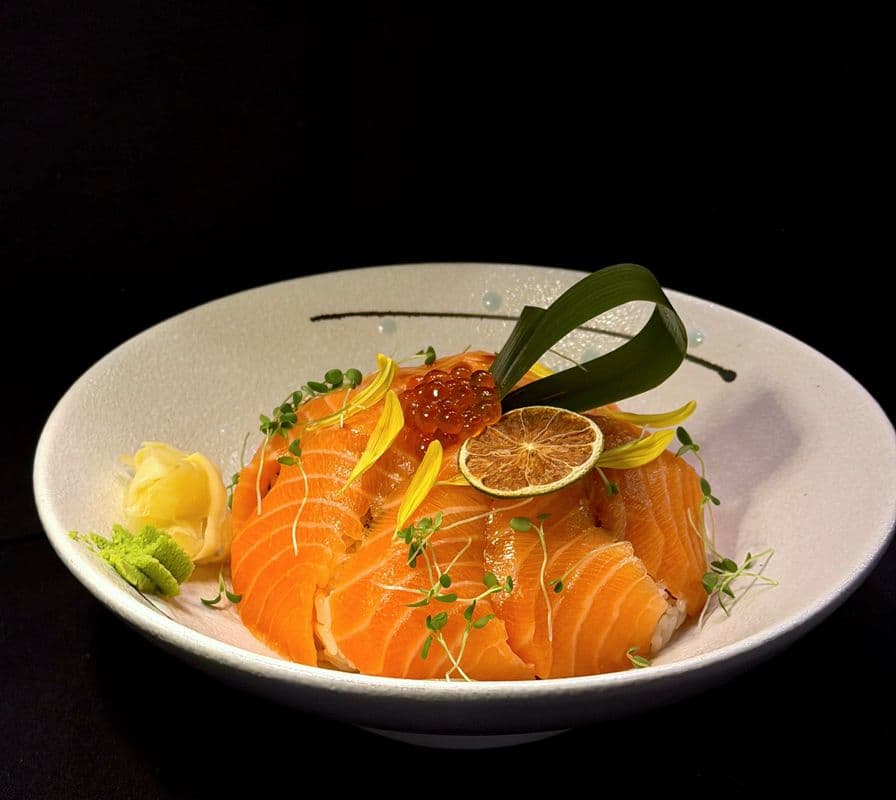 Salmon Ikura Donburi