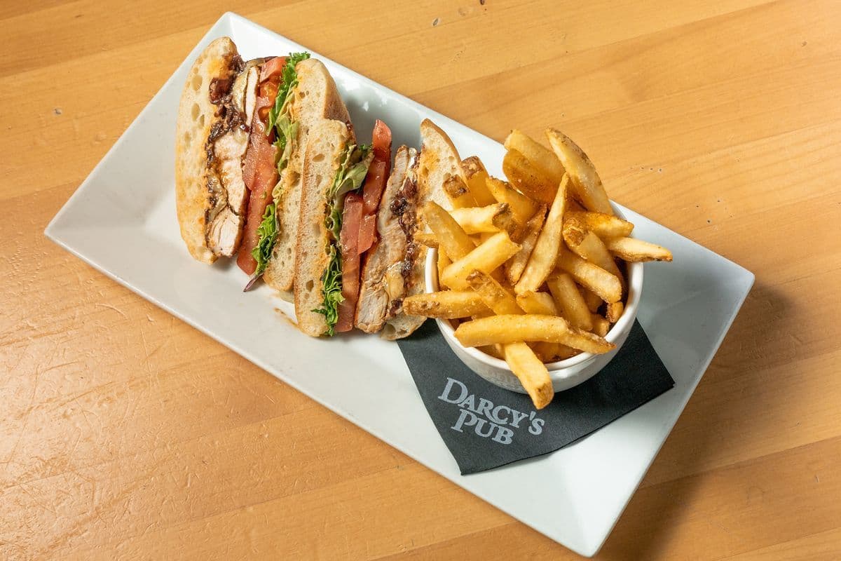 Cajun Chicken and Brie Sandwich