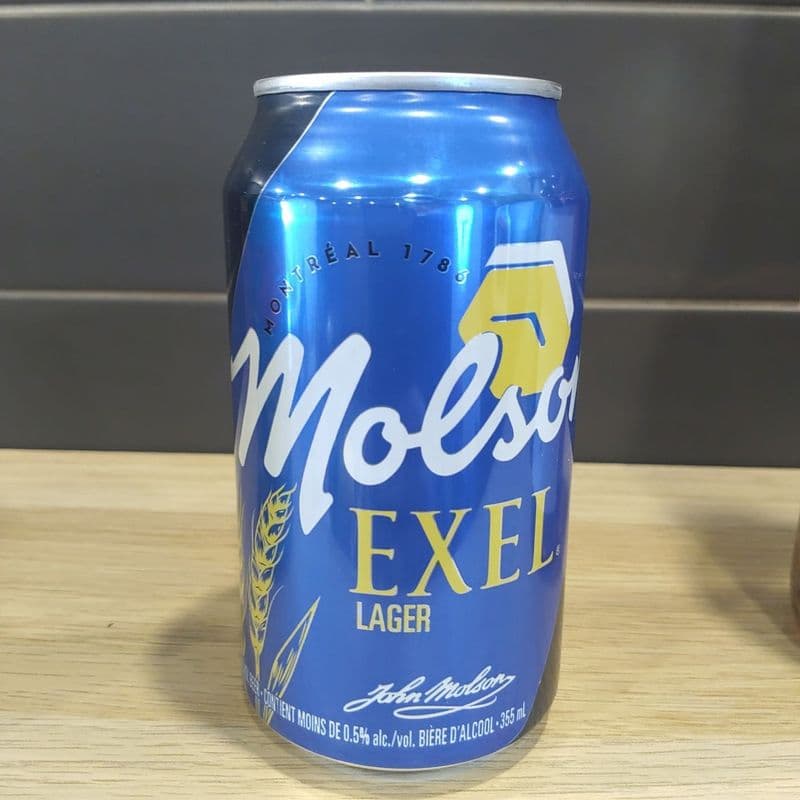 Molson Exel Lager NA Beer