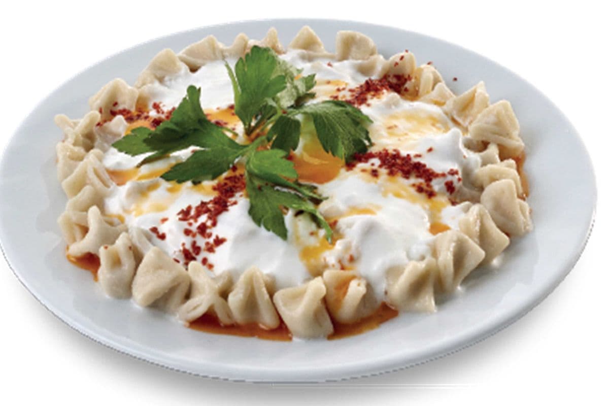 Turkish Dumplings (MANTI)