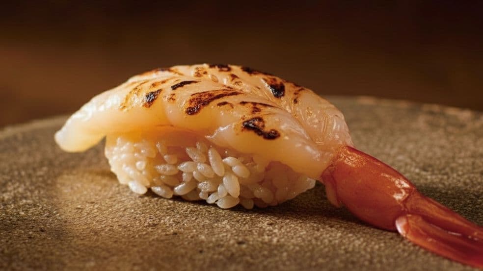 Truffle Torched Akaebi Nigiri